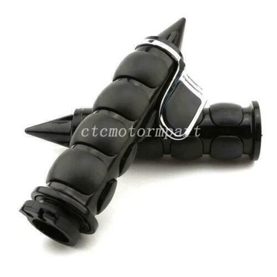 $39.79 • Buy 1 Inch Black Handlebar Hand Grips For Yamaha V Star 650 XVS650A Classic