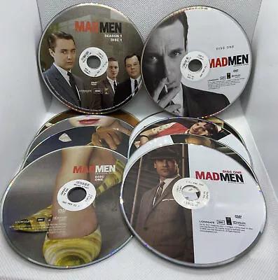 MAD MEN Season 1-4 DVD Collection Lot 1 2 3 4 Disc Only Sets • $15