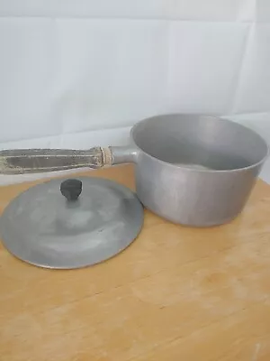 Vintage Household Institute Cast Aluminum Cooking  Sauce Pan With Lid • $15.99