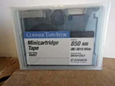Conner Tape-Stor Minicartridge Tape  850QT 850MB  QIC-3010 Wide Box Of 10 • $27.99