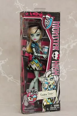 Monster High Frankie Stein Doll - Coffin Bean NRFB • $37