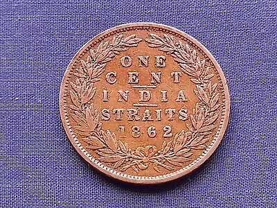 £12 • Buy India Straits Settlements 1862 1 Cent (malaya) Better Grade