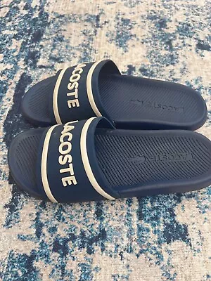 Lacoste Boys Blue Slides Size 39 • $25