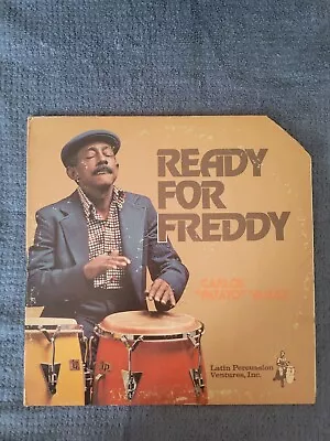 Patato Valdez.Ready For Freddy.RARE Autographed By PATATO.Latin Percussion.Ex • $199.95