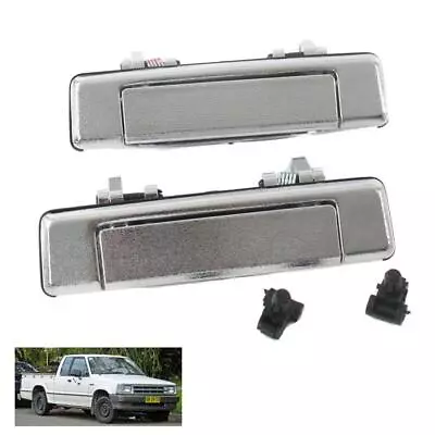 Pair Chrome Handle Outer Door For Mazda Magnum B2000 B2500 Pickup 1985 - 1998 • $39.99