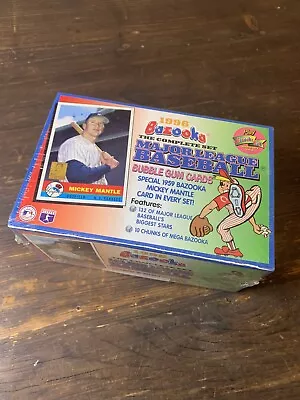 1996 Topps Bazooka Baseball 132 Cards Sealed Complete Set Mantle Griffey Jr  • $18.99
