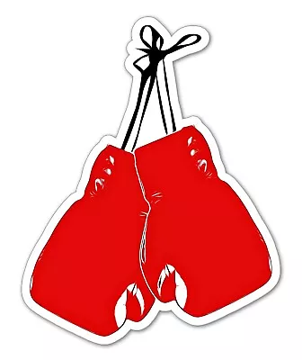 Boxing Gloves Boxer Fighter MMA Vinyl Sticker Decal 4  • $4.99