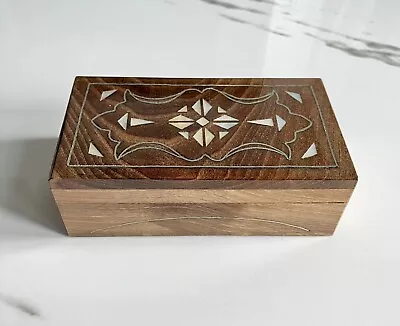 Beautiful Jewelry Mosaic Wooden Handmade Box • $65