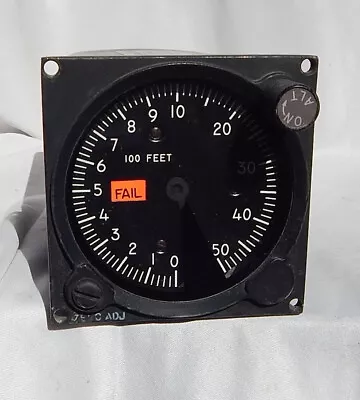 Military Fighter Aircraft Radar Altimeter Type ID 950/APN-150 Gauge Instrument • $151.66