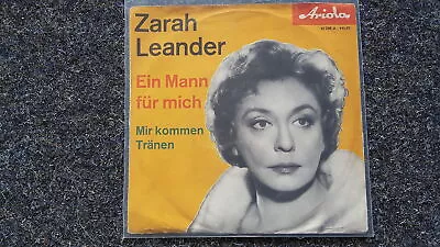 7  Single Vinyl Zarah Leander - Ein Mann Für Mich • $27.99