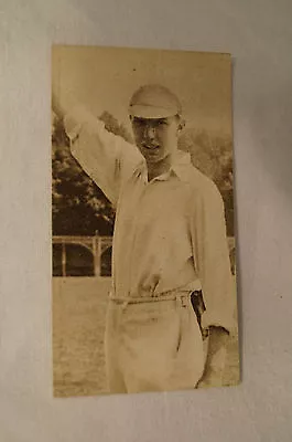 1923 - Scarce - Vintage - R & J Hill Cricket Card - C.H.Gibson - Cambridge • $19.95