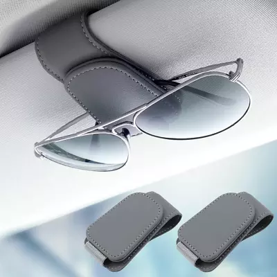 2 Packs Sunglass Holder For Car Sun Visor Magnetic Eyeglass Hanger Clip For Car • $14.70