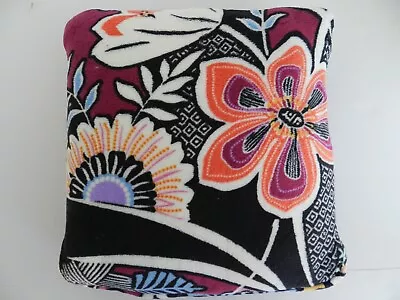 NWT Vera Bradley Fleece Travel Throw Blanket 60  X 45  In Kauai Floral • $29.99
