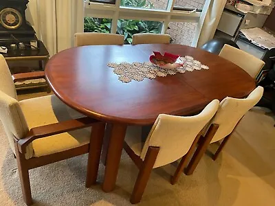 $840 • Buy Dining Table And Chairs  Catt Furniture Made Of WA Jarrah Wood