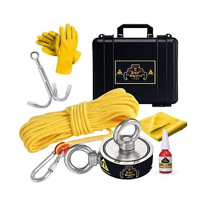1320LBs Magnet Fishing Kit – A Complete Double Magnet Fishing Kit With Case I... • $86.15