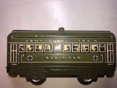 Marx  Army Supply Train  Radio Car #557M • $13.99