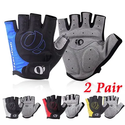 2Pair Cycling Bike Gloves Half Finger MTB Mountain Bicycle Sports Gloves Cycling • $13.99
