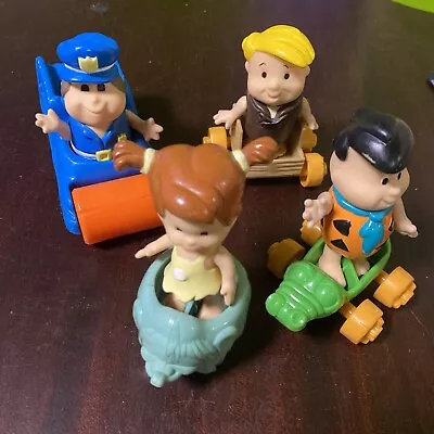 Vintage 1986 Flintstone Kids Toy Lot  3  Coleco Figures And Accessories • $40