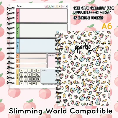 £2.95 • Buy Food Diary Diet Journal SLIMMING WORLD Compatible Weight Loss Tracker A6 LOG FP5