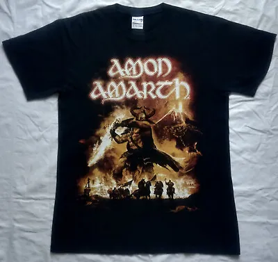 Amon Amarth. Surtur Rising Tour 2011. T-shirt Size M Arch Enemy In Flames • £21.60