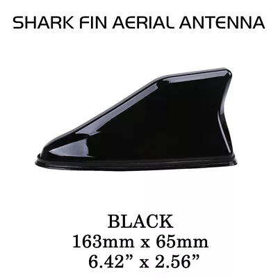£9.99 • Buy Universal Car Shark Fin Antenna Auto Roof Aerial With FM/AM Radio Signal Black