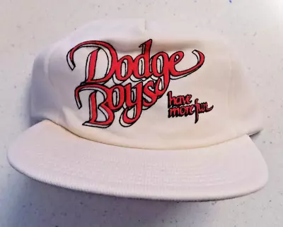 NOS Vintage Dodge Boys Snap Back Hat Cap Truckers Snapback Truck Car USA • $14.99