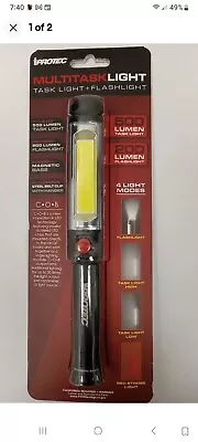 IPROTEC Pocket Light Pro LED Multitask Flashlight NEW In Package • $13