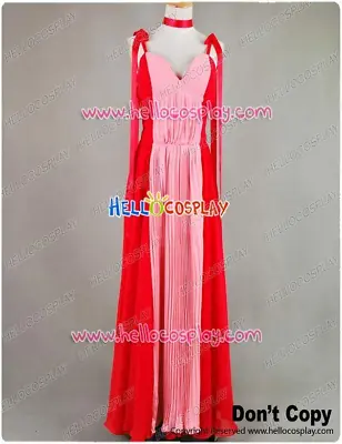 $93.88 • Buy Sailor Moon Sailor Mars Cosplay Gown Dress H008