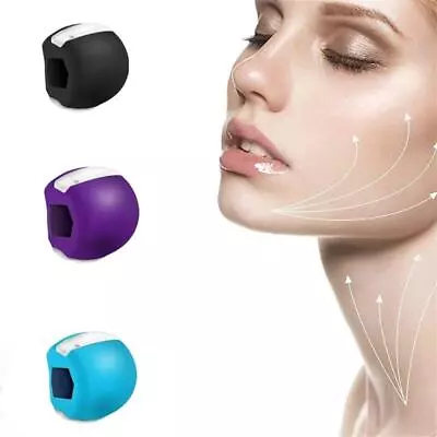 Face Mouth Jawline Jaw Muscle Exerciser Chew Ball Training For Men Women Silica • $4.03