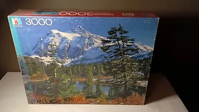 Sealed Vintage 1985 MB Magnum 3000 Piece Jigsaw Puzzle 4550-3 Shaksum Washington • $24.95