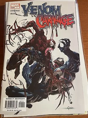 VENOM CARNAGE #1 NM- 1st Print (2004) 1st Patrick Mulligan (TOXIN) • $27.99