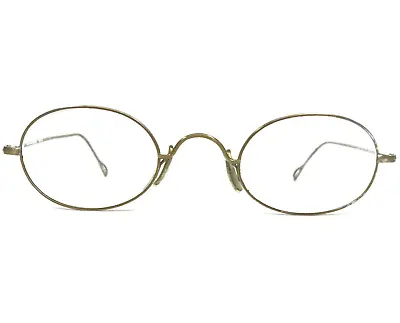 Morgenthal Frederics Eyeglasses Frames RILEY T481 Antique Gold Gray 45-24-135 • $179.99