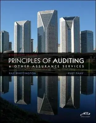 $4.19 • Buy Principles Of Auditing And Other Assurance Services