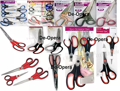 9.5 Stainless Steel Tailoring Scissors Dressmaking Dress Making Fabric Shears • £1.95