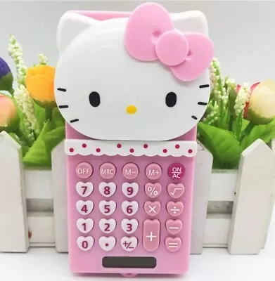 Sanrio Hello Kitty Electronic Scientific Calculator Home Office Disney Kids • £11.99