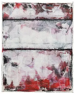 No.509 Original Abstract Modern Minimal Textured Painting By K.A.Davis  • $75