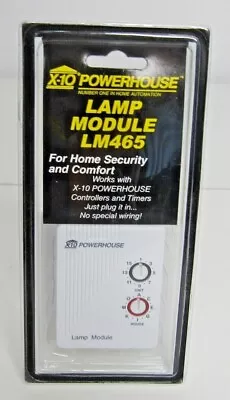 X10 Powerhouse Lamp Module LM465 NEW Security Controller Timer Plug-In • $11.76