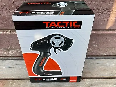 Tactic TTX300 3 Channel SLT Radio RC Pure Reliable 2.4 W Box Inst. • $59.95