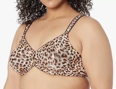 WACOAL Awareness Seamless Underwire Bra 855167 LEOPARD 34DD • $34.99