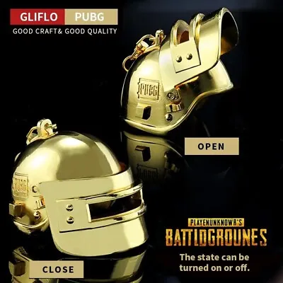 Game PUBG Playerunknown's Battlegrounds Cosplay Armor Level 3 Helmet Keychain • $18.95