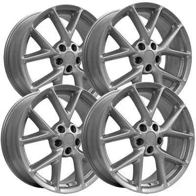 (Set Of 4) OE Wheels NS20 19x8 5x4.5  +50mm Silver Wheels Rims 19  Inch • $783.96