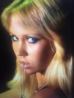 Iconic Beauty Scarce Large Photo ABBA Agnetha Faltskog Good Condition • £2.99