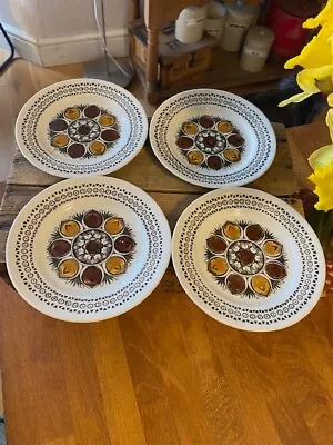 Vintage Broadhurst Kathie Winkle October – Set Small Plates – Great! – • £9.99