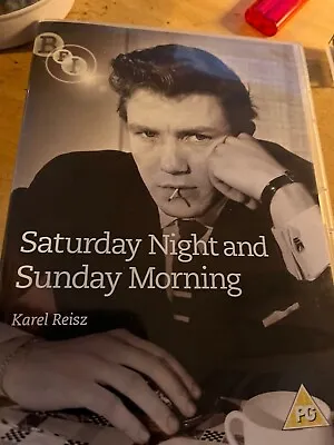 BFI DVD Saturday Night And Sunday Morning With Booklet Opened Unused • £9.95