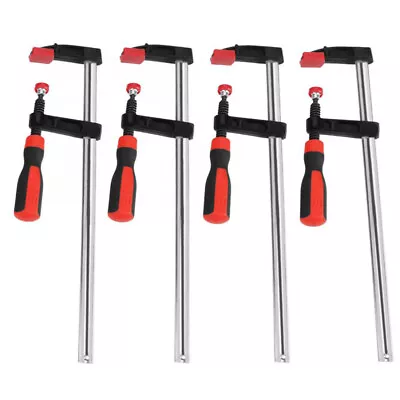 4x Heavy Duty F Clamps Woodworking Bar Clips Quick Slide DIY Tool 50*300mm • $56.62