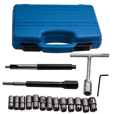 17 Pcs Diesel Injector Seat Cutter Set For Mercedes Benz CDI With Angled Reamer • $77.03