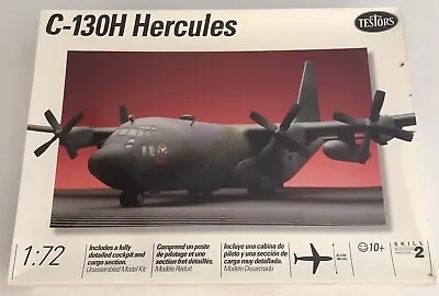 Testors 1/72 C-130H Hercules Plastic Model Kit 665 NISB 1994 • $62.75