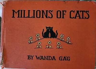 Millions Of Cats HC Book Wanda Ga'g 1928 SPECIAL EDITION • $75