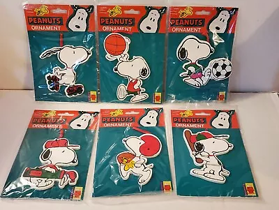 Vintage Peanuts Charlie Brown Snoopy SPORTS Christmas Ornaments ADLER - Choice! • $9.99