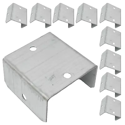 £49.99 • Buy 10, 20 Or 100 Fence & Trellis Clips Bracket Panel Fixing Garden Post Fencing